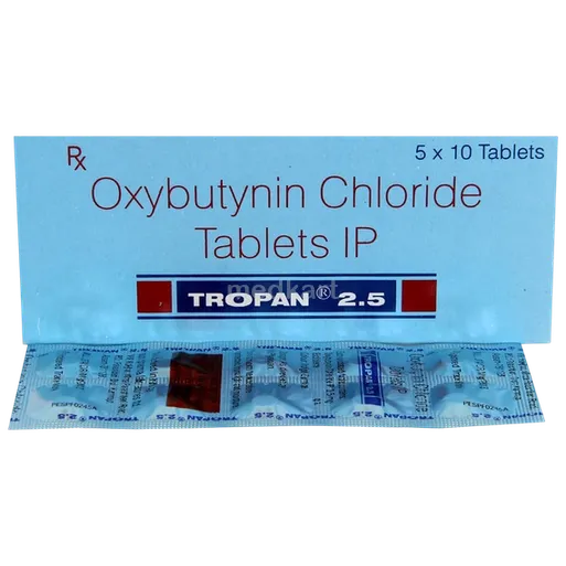 tropan 2.5mg tablet 10's